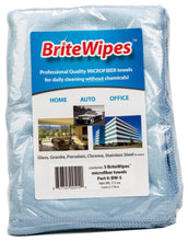 Load image into Gallery viewer, BriteWipes microfiber towels 5-pack