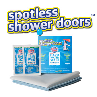 Spotless Shower Doors Kit (A-BC-SS) HARD WATER STAIN REMOVER