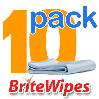 BriteWipes microfiber towels 10-pack